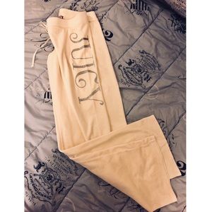 Juicy Couture velour track pants